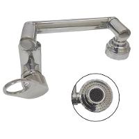 Torneira Cromada Monocomando Ajustavel Lavabo Quente Frio La - 1