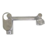 Torneira Cromada Monocomando Ajustavel Lavabo Quente Frio La