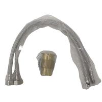 Torneira Cromada Monocomando Ajustavel Lavabo Quente Frio La - 9