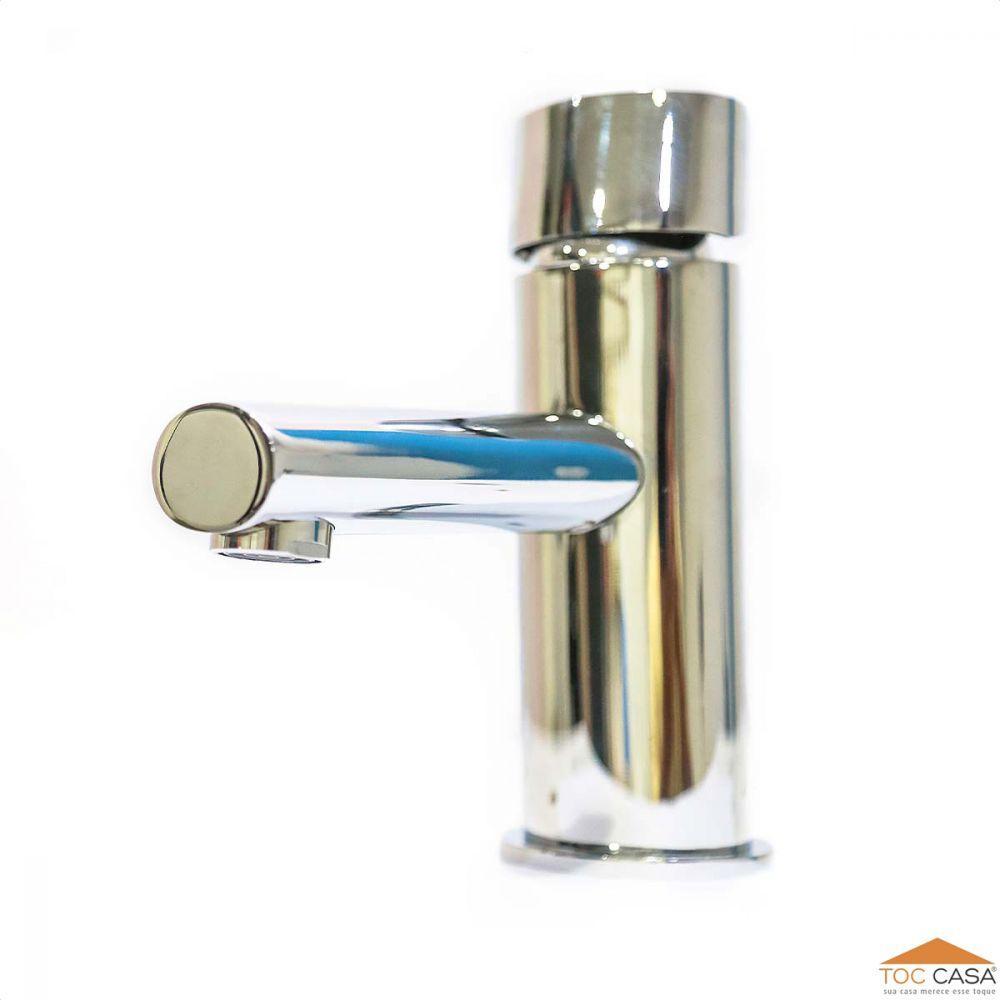 Torneira Misturador Monocomando Banheiro Lavatório Cromada - 5