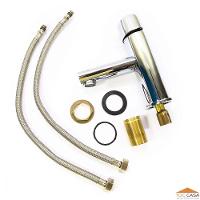 Torneira Misturador Monocomando Banheiro Lavatório Cromada