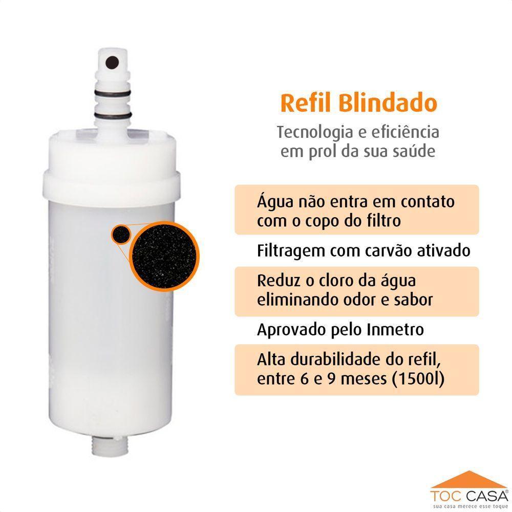 Torneira c/Filtro Cozinha Mesa Gourmet + 02 Refil Extra - 7