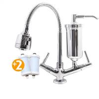 Torneira c/Filtro Cozinha Mesa Gourmet + 02 Refil Extra - 1