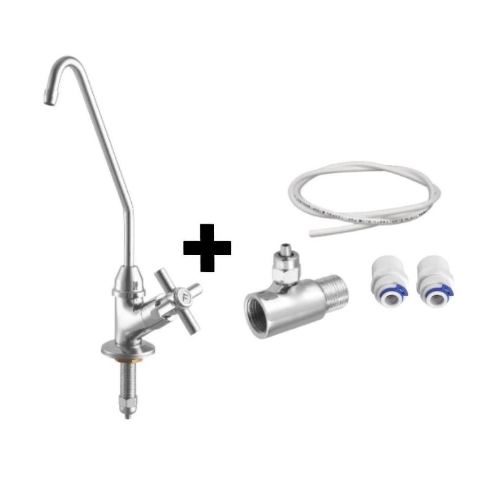 Torneira Purificador Faucet Bancada Kit para Instalação - 2