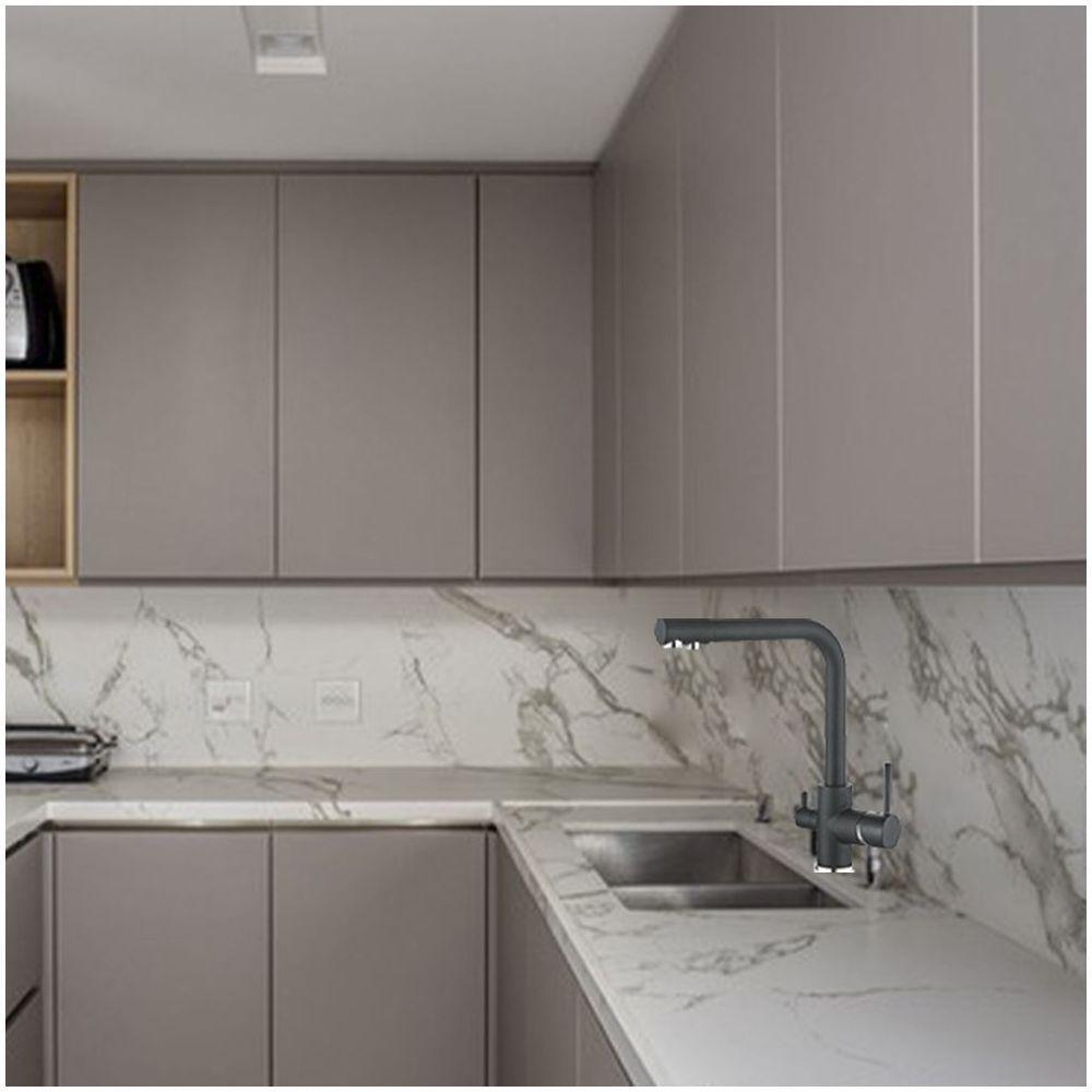 Torneira 360 Misturador Filtro Monocomando Quente Frio - 6