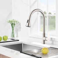 Torneira Pull Down Goumet Bancada Cozinha Metal Escovado - 6