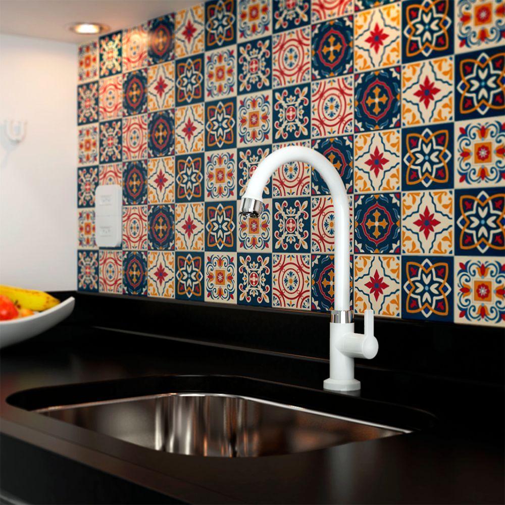 Torneira Blukit De Bancada Confort 1/4 De Volta Branca - 3