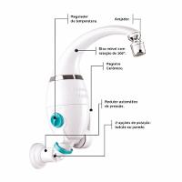 Torneira Eletrônica Tramontina Com Bica Articulada 5500 W 220 V - 3