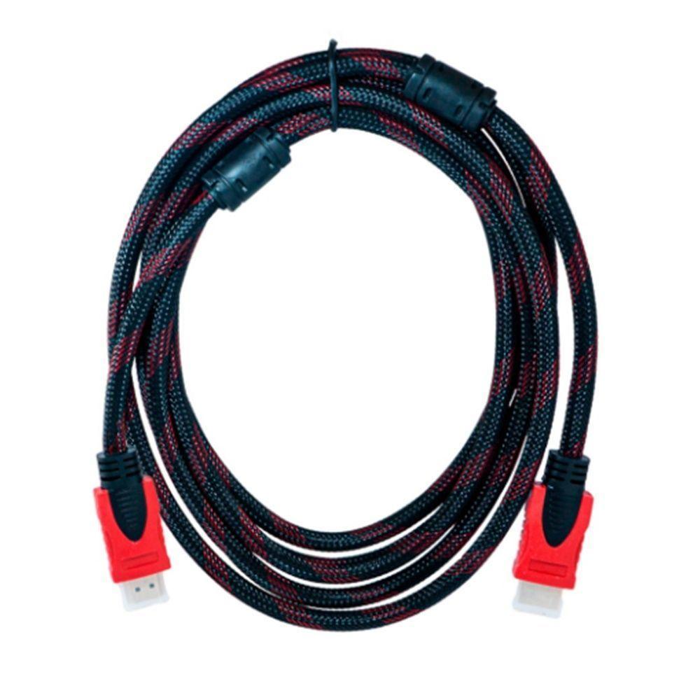 Cabo Hdmi Macho X Macho 3,0 Metros Com Malha De Nylon - 1