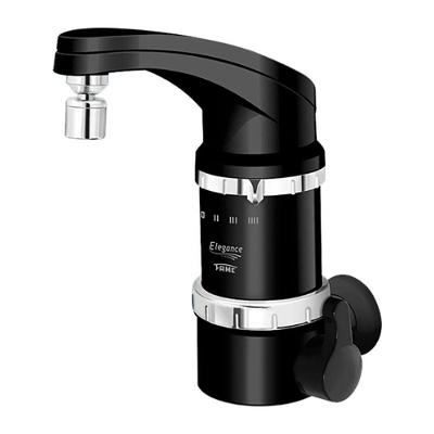 Torneira Elétrica Fame 4t Elegance Preta De Parede 4800w - 127v