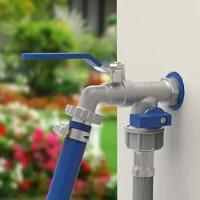 Torneira De Parede Para Tanque E Máquina De Lavar 2 Saídas Anti Ferrugem 1/2"x3/4" - Higiban - 2