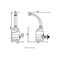 Torneira Elétrica Luna 4 Temperaturas 220v - Zagonel Branco - 5