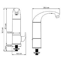 Purificador Com Torneira De Mesa Acqua Due - Lorenzetti - 2
