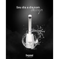 Torneira Elétrica Luna 4t 5500w Zagonel Black - 6