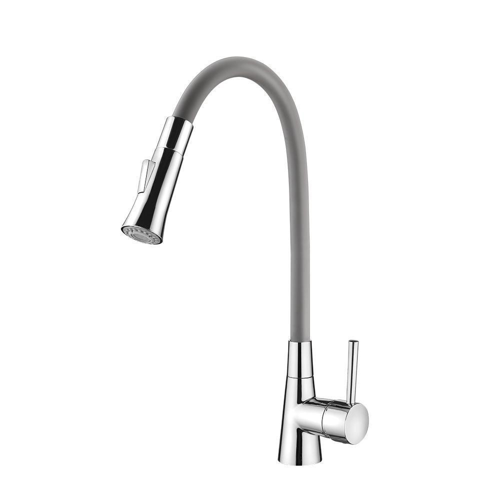 Misturador Para Cozinha Flexível Monocomando 2257 G27 Lorenzetti - Cinza - 1