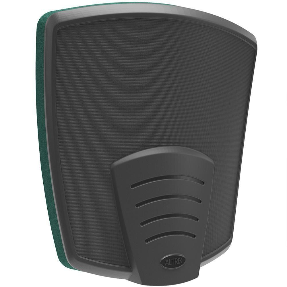 Cadeira De Escritório Fixa Executiva Office Preto Slim Alta Flexi P03 Poliéster Verd - 3