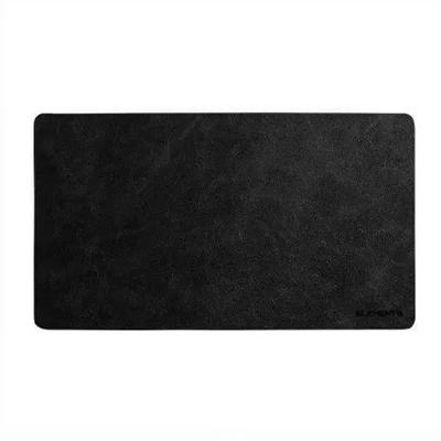 Mouse Pad/desk Pad Elements Em Couro Preto 70x40cm Preto