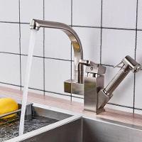 Torneira Ducha De Luxo 360º Gourmet Cozinha Ajustavel Monocomando Misturador Quente Frio 2 Em 1 - 3