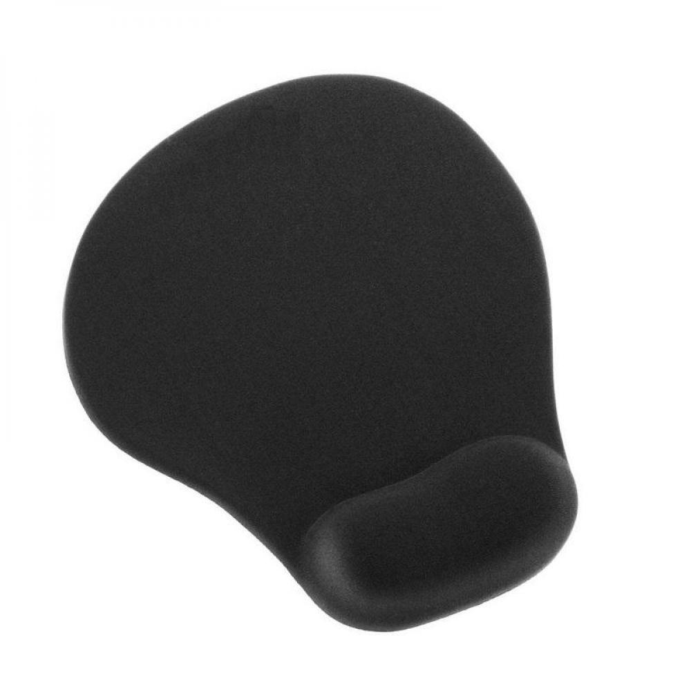 Mouse Pad com Apoio de Gel Medio Preto - 1