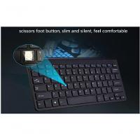 Kit Teclado Slim Com Mouse Sem Fio 2.4G Ultra Fino Para Pc N