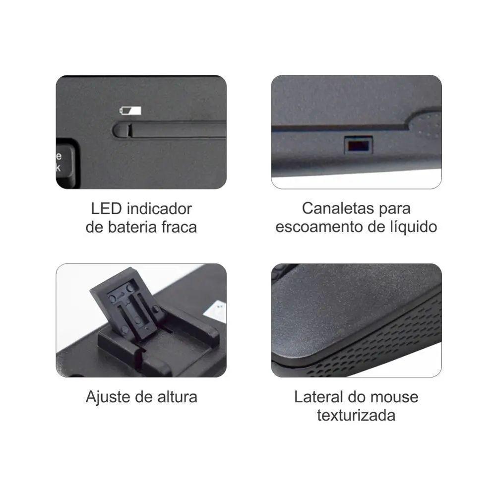 Combo Teclado E Mouse Sem Fio K-Mex - Ka-S329 Ma-A733 - 2