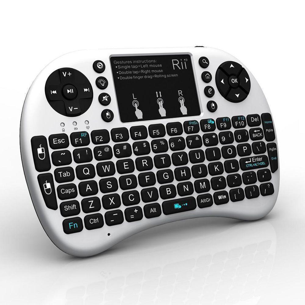 Mini Teclado Sem Fio Touchpad Pc Wireless - 1