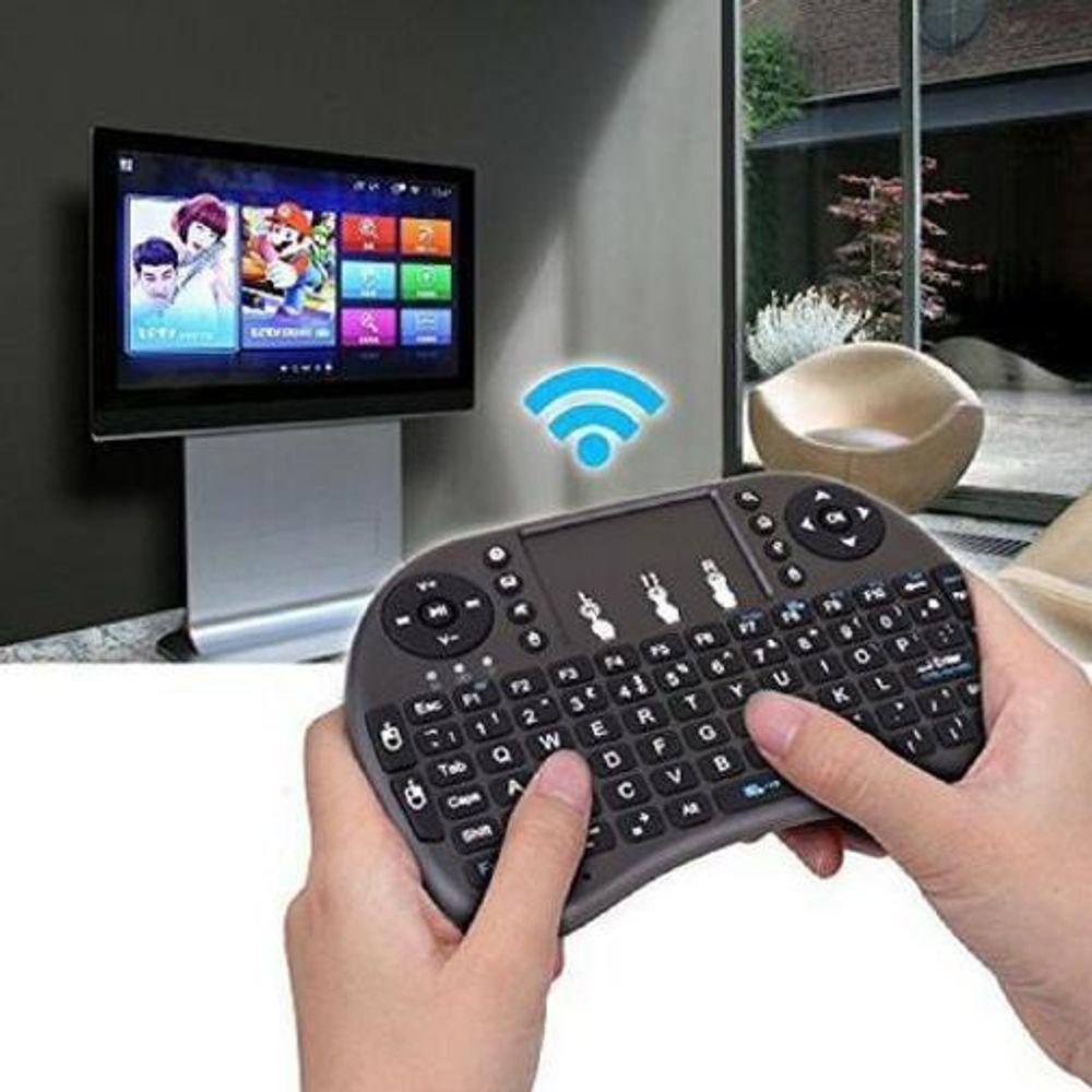Mini Teclado Touchpad Com Led Wireless Bluetooth Sem Fio - 4