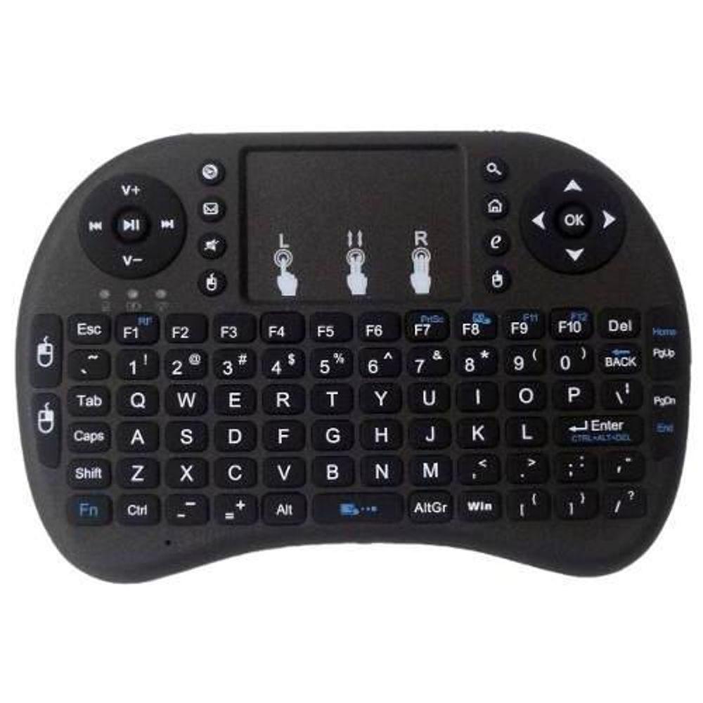 Mini Teclado Sem Fio Com Touchpad Mouse - 1