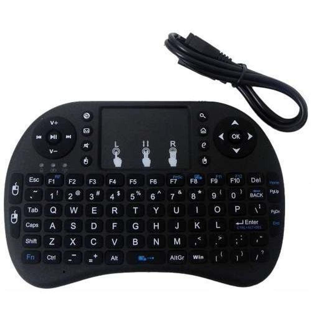Mini Teclado Sem Fio Com Touchpad Mouse - 2