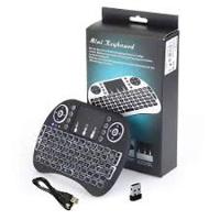 Mini Teclado Iluminado Touchpad Sem Fio - 1