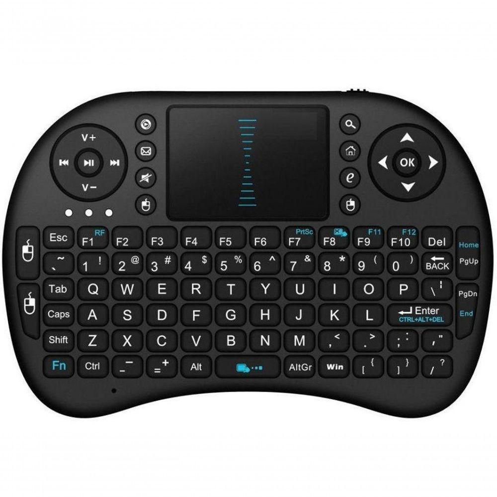 Mini Teclado Qwerty Wireless Sem Fio Pc Celular Smart Tv - 1