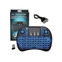 Mini Teclado Keyboard Sem Fio Wireless Usb Tv - 8
