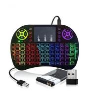 Mini Teclado Mouse Iluminado Led Touchpad Wireless Bluetooth - 1