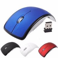 Mouse Dobrável Óptico Sem Fio 2,4Ghz Azul - 1