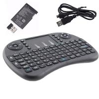 Mini Teclado Wireless Keyboard Com Touchpad Usb Android Console E Tv P - 1