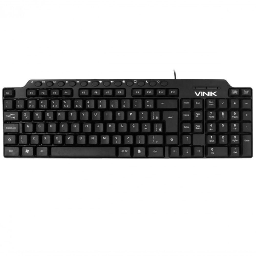 Teclado Usb Multimidia Dynamic 12 Teclas Multimidia Abnt2 Cabo 1.8M - Dt116 - 1