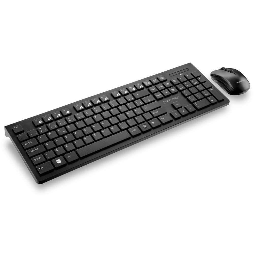 Kit Teclado &amp; Mouse Sem Fio Multimadia Tc212 - 1
