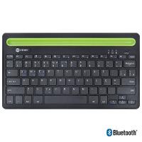Teclado Bluetooth 3.0 2.4 Ghz Dynamic Smart Abnt Com Suporte Para Tablet Ou Celular - Preto - Dt200 - 1