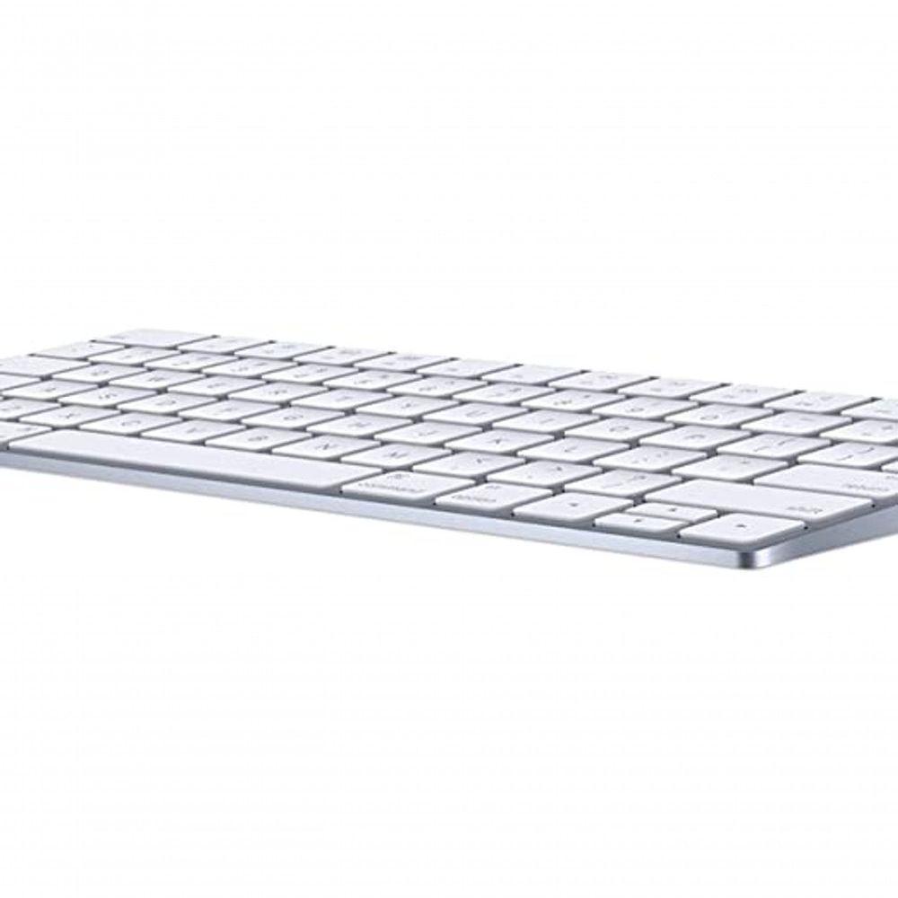 Teclado Sem Fio Bluetooth Branco Para Tablet E Smartphone - 2