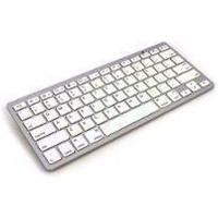 Teclado Sem Fio Bluetooth Branco Para Tablet E Smartphone - 3