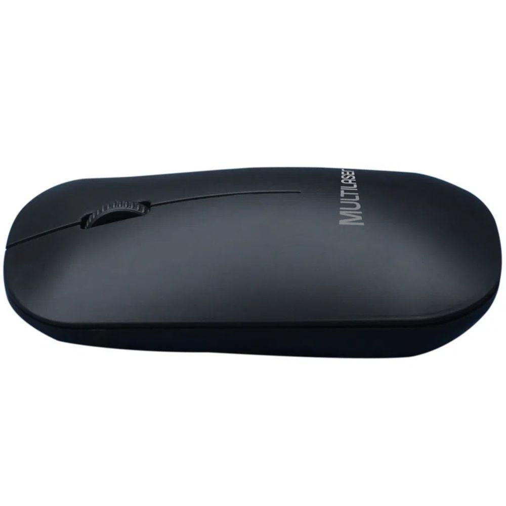 Mouse Sem Fio 2.4 Ghz 1200dpi Usb Power Save Box Mo307 Preto - 2