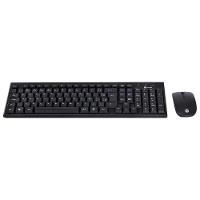 Teclado E Mouse Sem Fio Usb Dynamic Corp Abnt2/1600 Dpi Pret