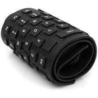Teclado Emborrachado Resistente À Água - Preto - Borracha - 2