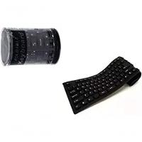 Teclado Emborrachado Resistente À Água - Preto - Borracha - 3