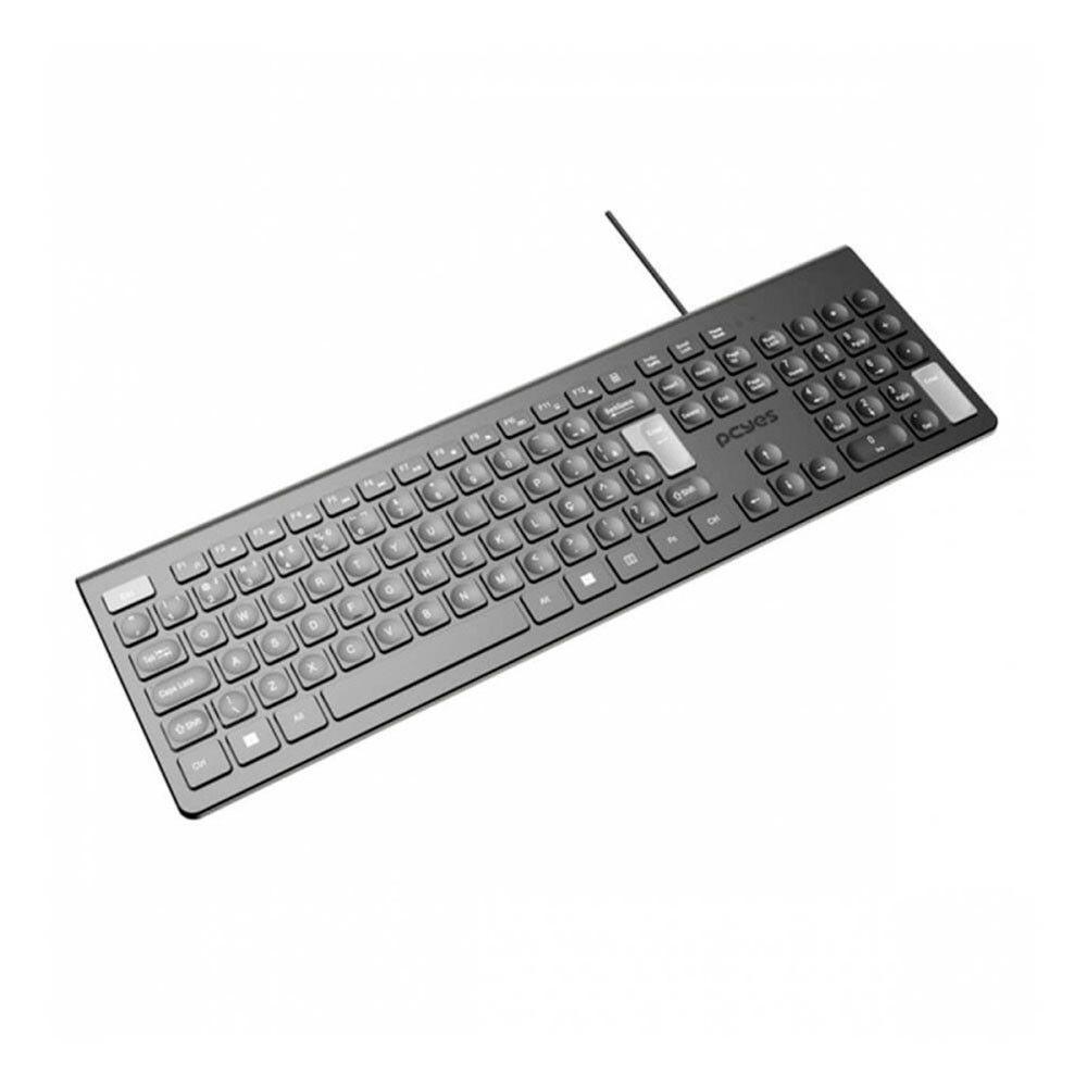 Teclado Usb Soft C/Multimídia 2mt Ptosf2ab 108068 Preto - 2