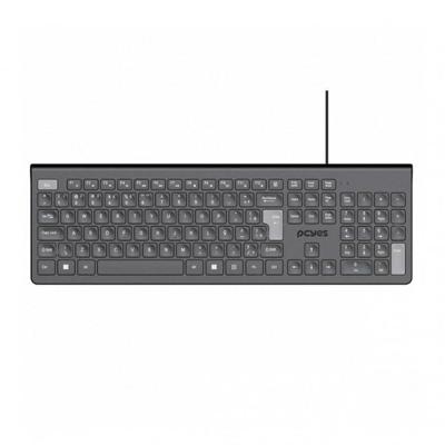 Teclado Usb Soft C/Multimídia 2mt Ptosf2ab 108068 Preto
