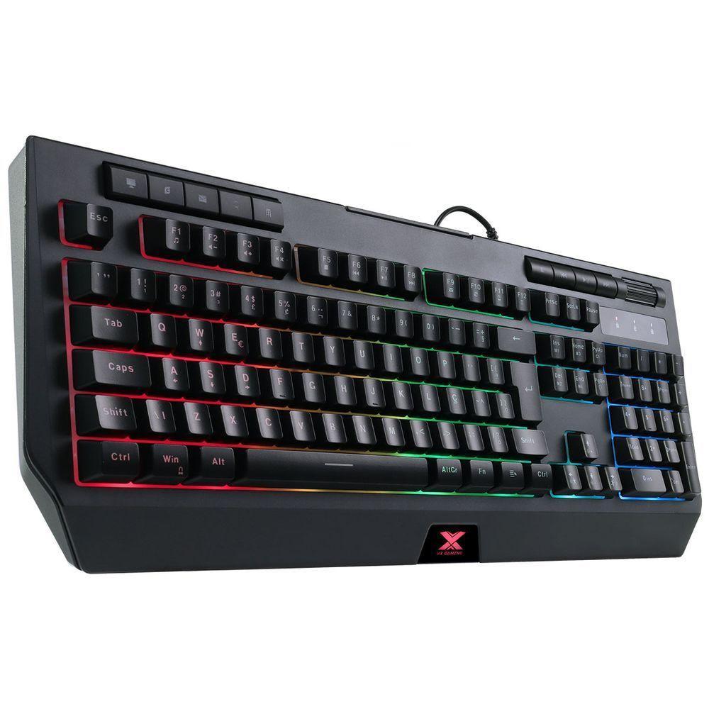 Teclado Gamer Protector Abnt2 Multimidia Led 7 Cores Usb Com - 1