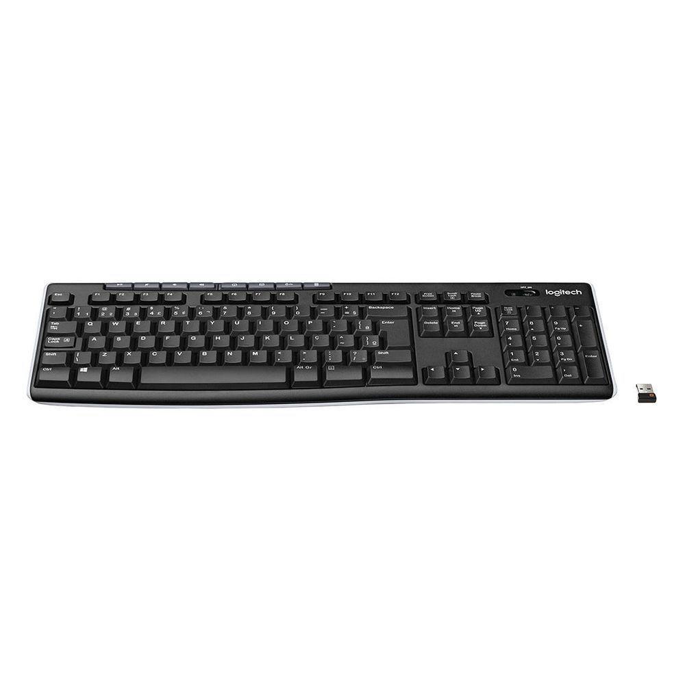 Teclado Logitech K270 Preto Sem Fio 920-004427-C - 3