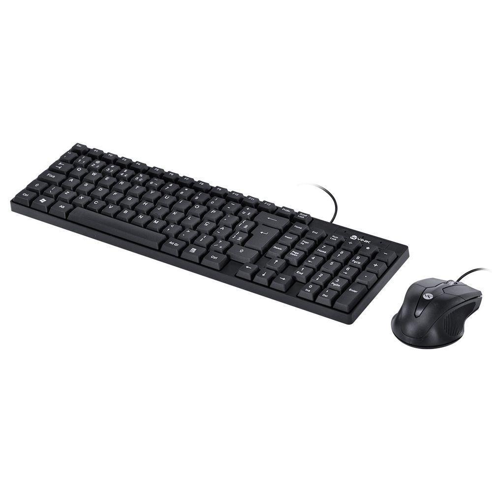 Teclado E Mouse Usb Corp Abnt2/1200Dpi Cabo Usb 1.8M Preto - - 3