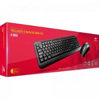 Kit Teclado E Mouse Sem Fio K-W60Bk C3Tech - 2